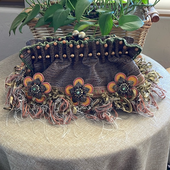 Mary Frances Handbags - Vintage Mary Frances BoHo Bag great condition… never used